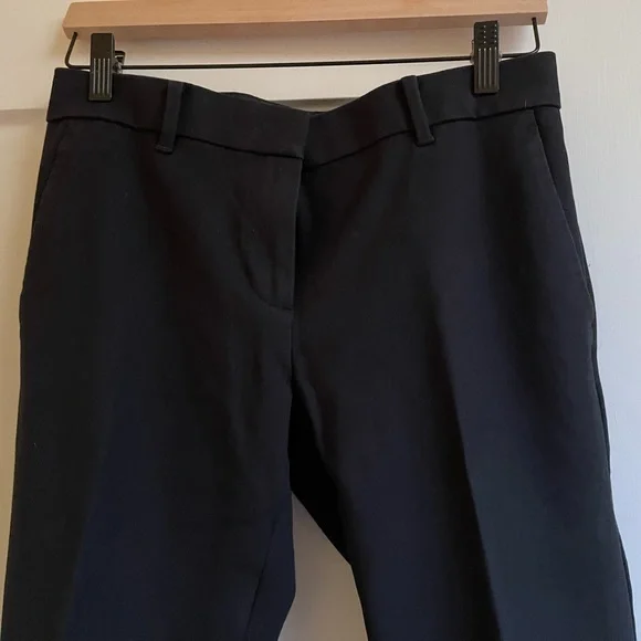 Ann Taylor Black Cropped Ankle Pants - Picture 3 of 7
